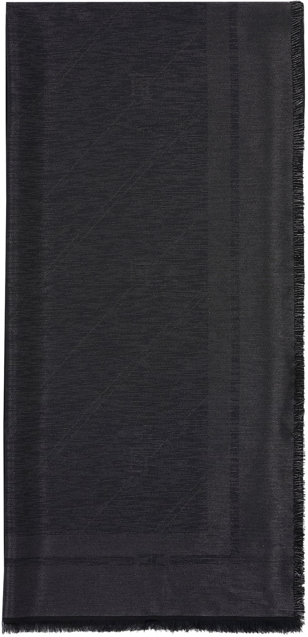 Elisabetta Franchi Scarfs Black Zwart