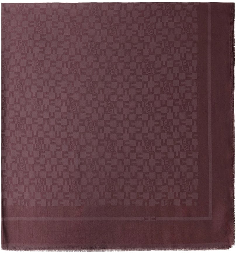 Elisabetta Franchi Scarfs Merlot Rood