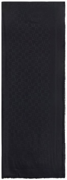 Elisabetta Franchi Scarfs Black Zwart