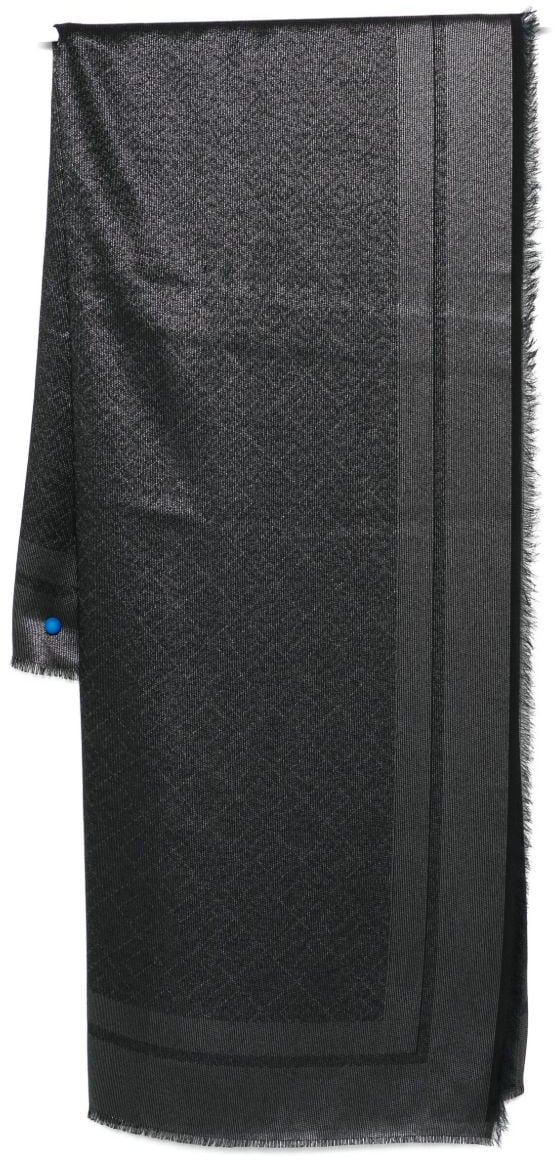 Elisabetta Franchi Scarfs Black Zwart