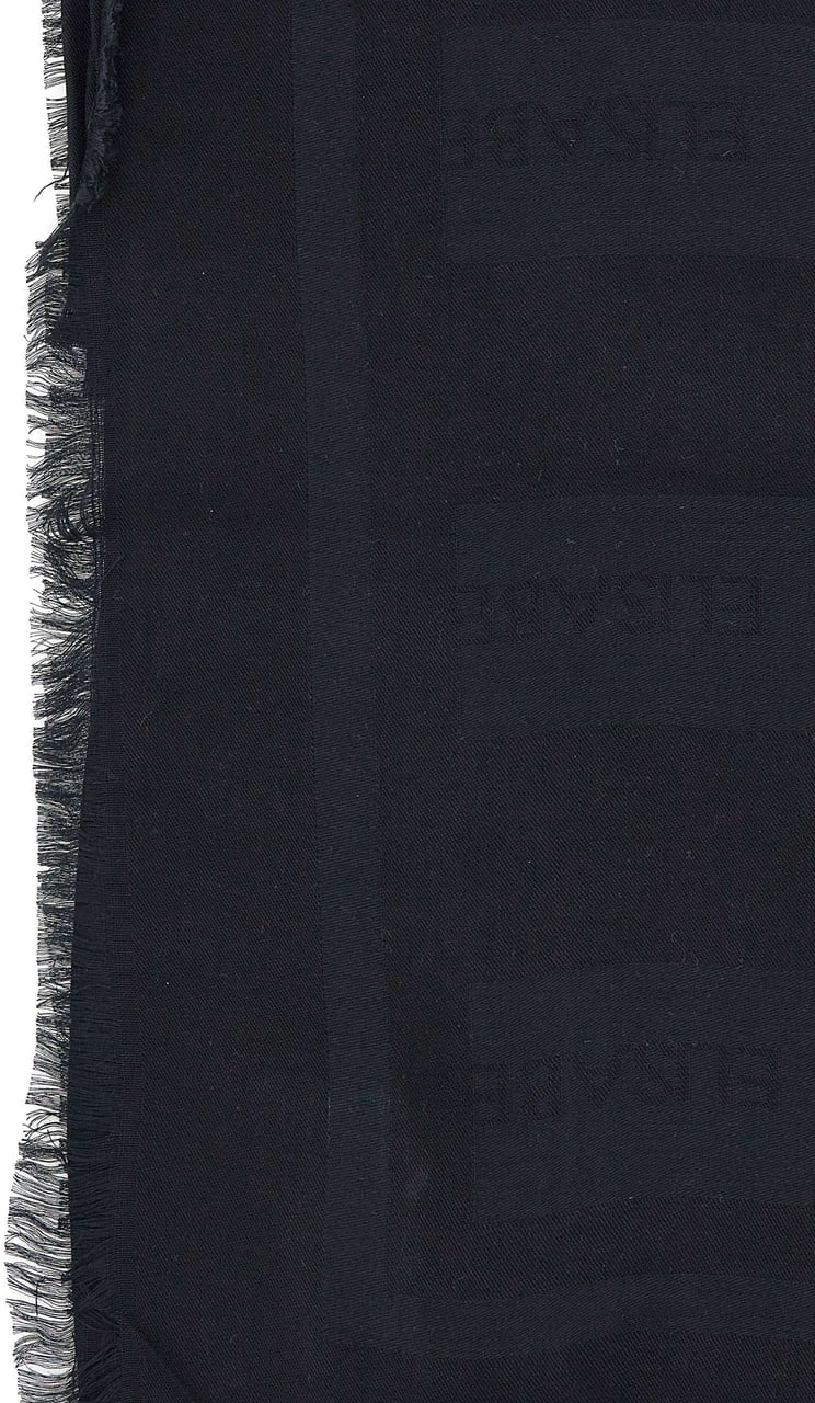 Elisabetta Franchi Scarfs Black Zwart