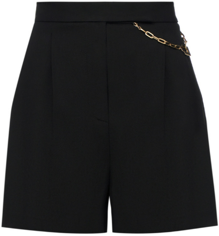 Elisabetta Franchi Shorts Black Zwart
