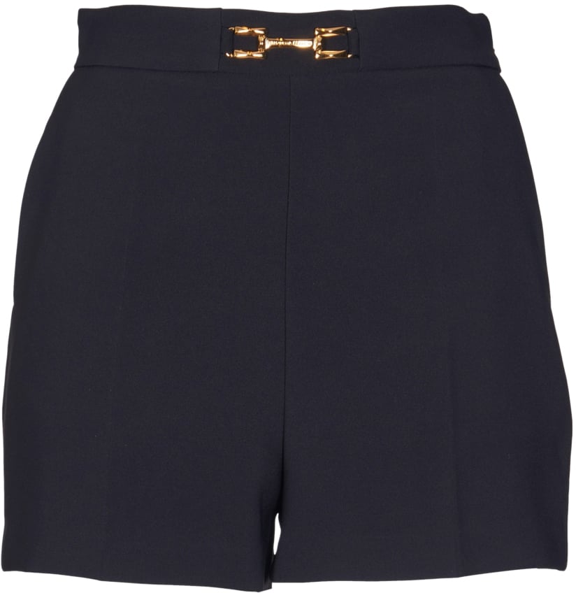 Elisabetta Franchi Trousers Black Zwart