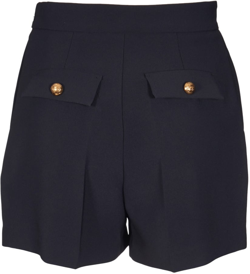 Elisabetta Franchi Trousers Black Zwart