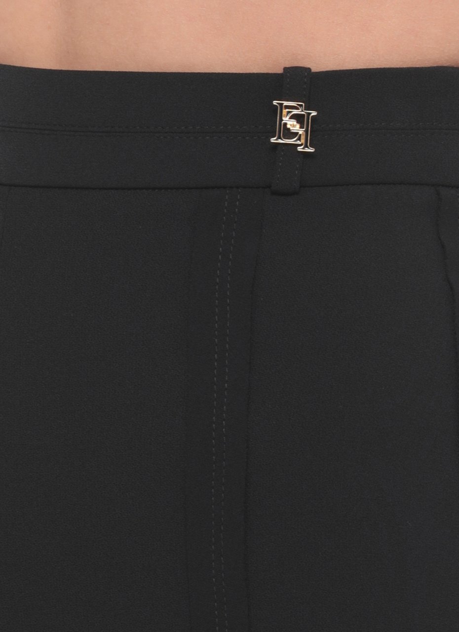 Elisabetta Franchi Shorts Black Zwart