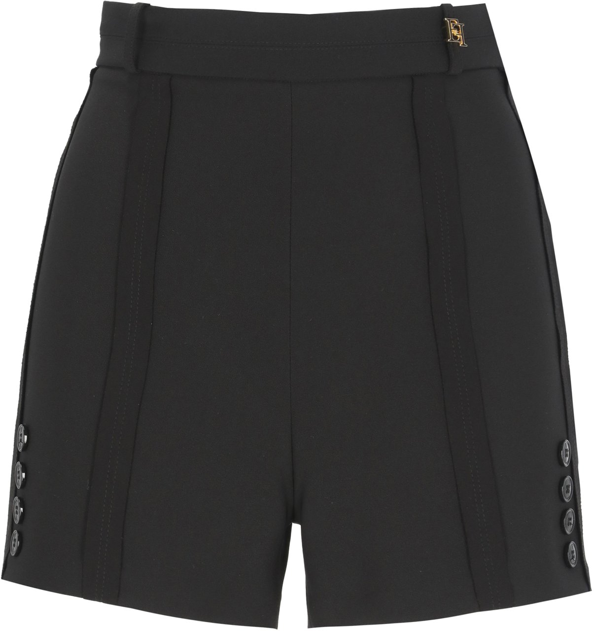 Elisabetta Franchi Shorts Black Zwart