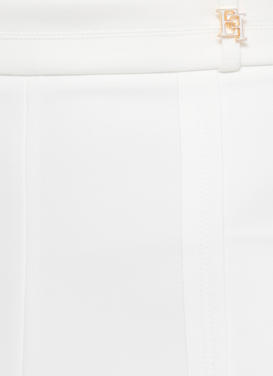 Elisabetta Franchi Shorts Avorio Wit