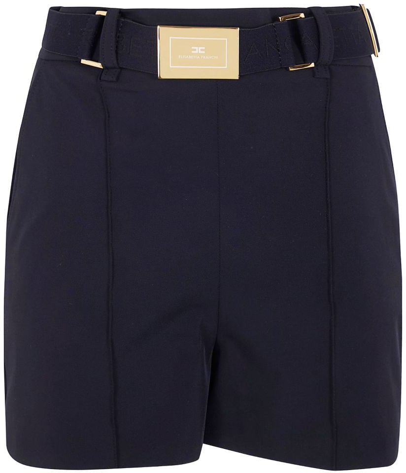 Elisabetta Franchi Shorts Black Zwart