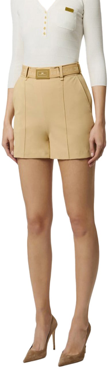 Elisabetta Franchi Trousers Brown Bruin