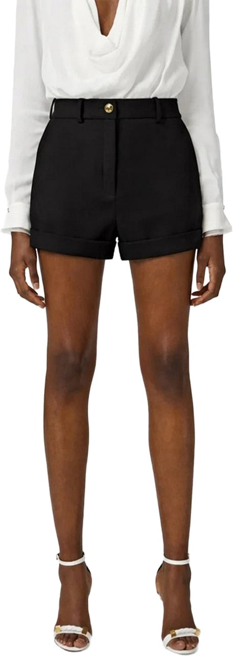 Elisabetta Franchi Trousers Black Zwart