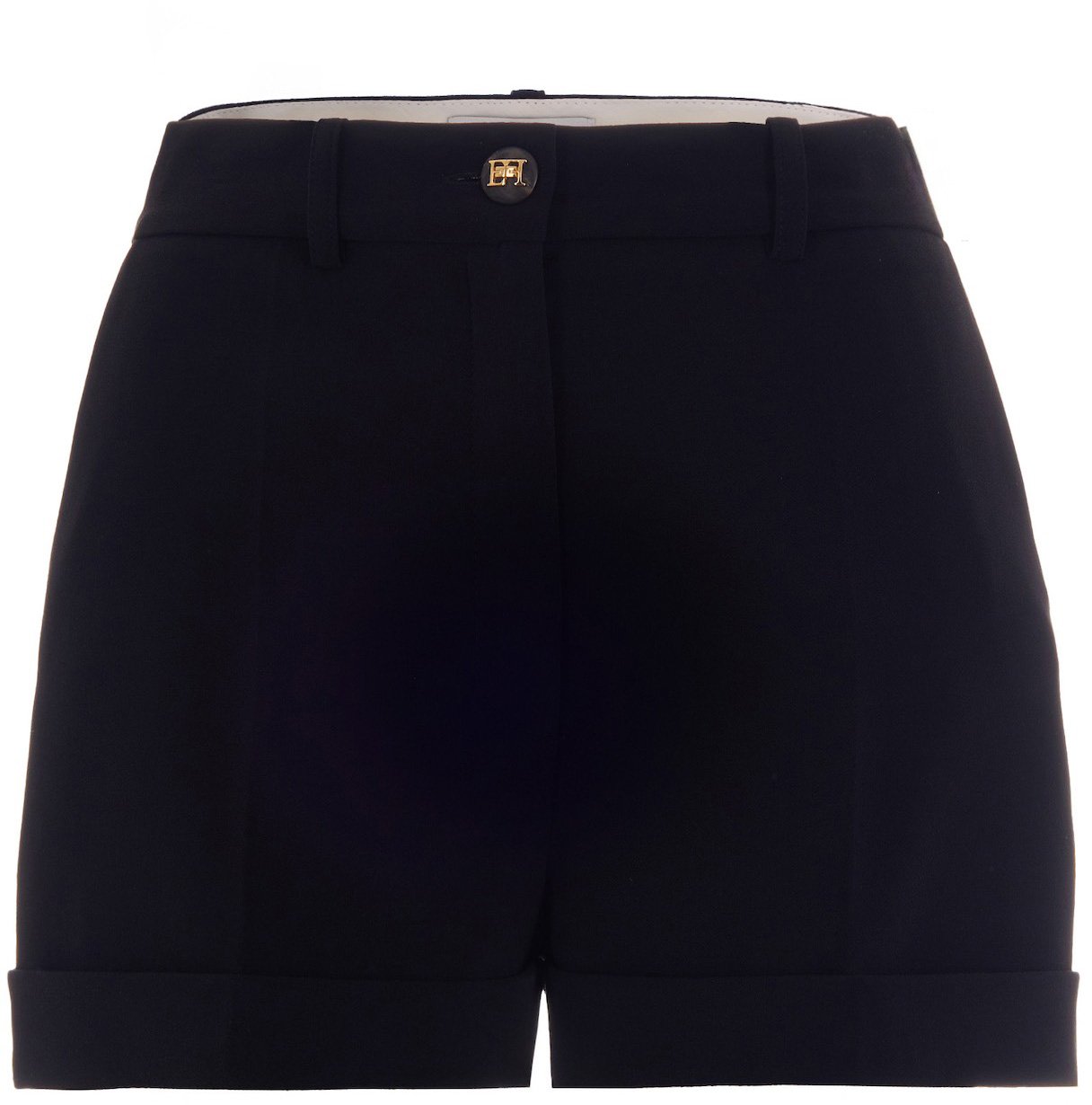 Elisabetta Franchi Shorts Black Zwart