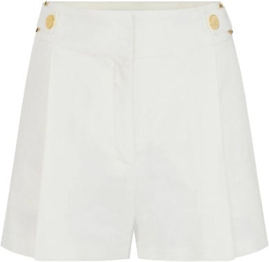 Elisabetta Franchi Shorts Ivory Wit
