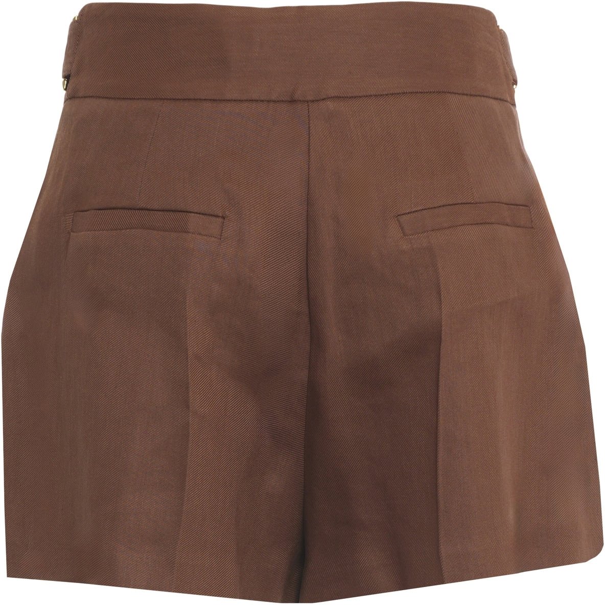 Elisabetta Franchi Linen blend shorts Bruin