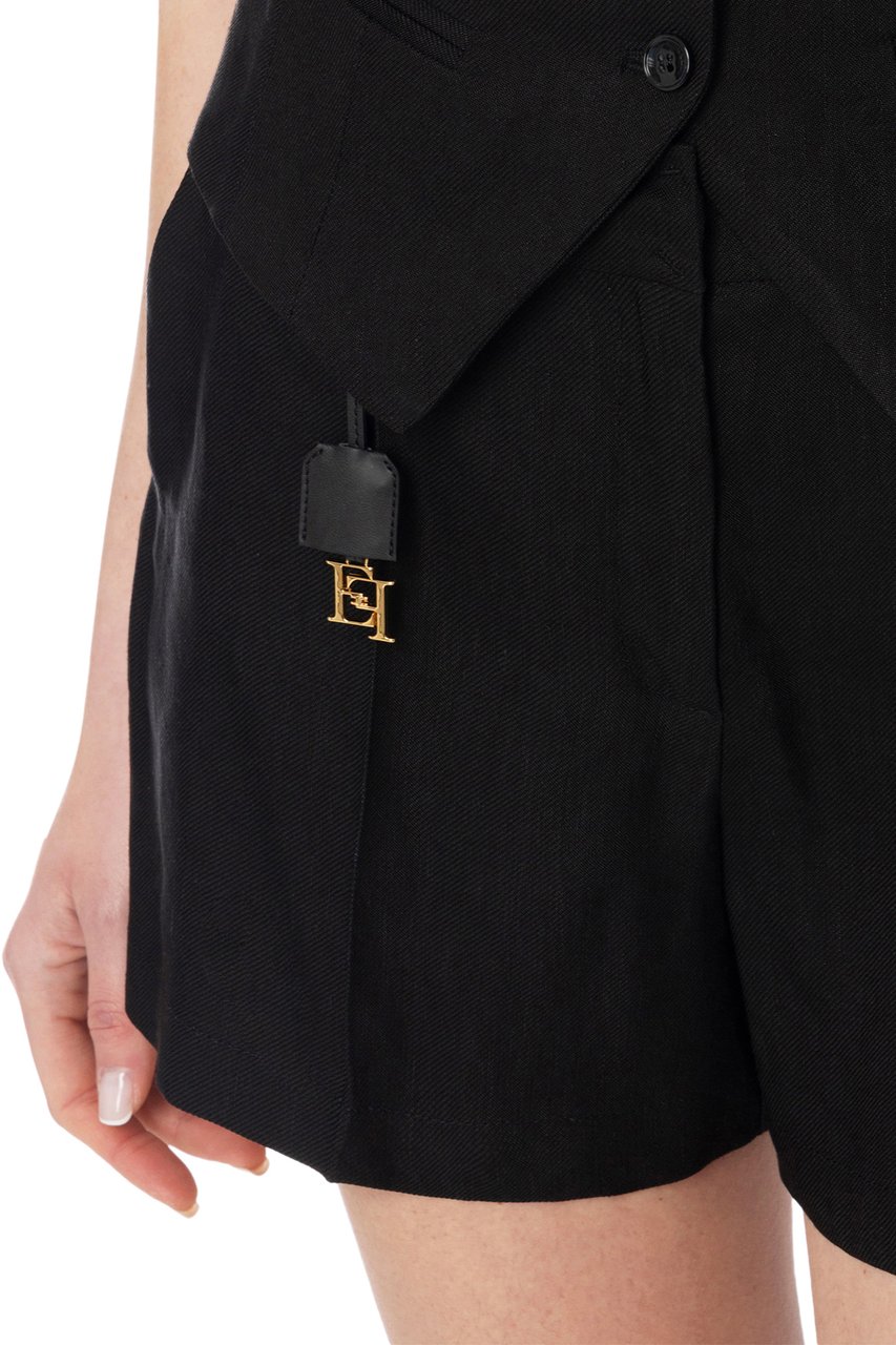 Elisabetta Franchi Shorts Black Zwart