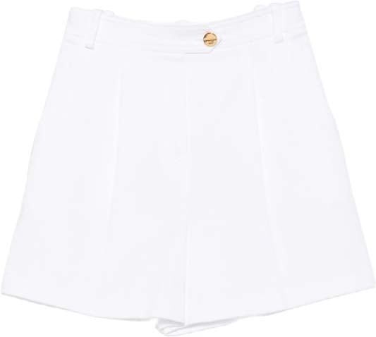 Elisabetta Franchi Shorts Bianco Wit