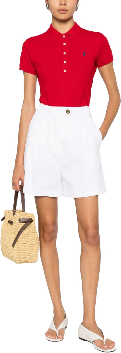 Elisabetta Franchi Shorts Bianco Wit