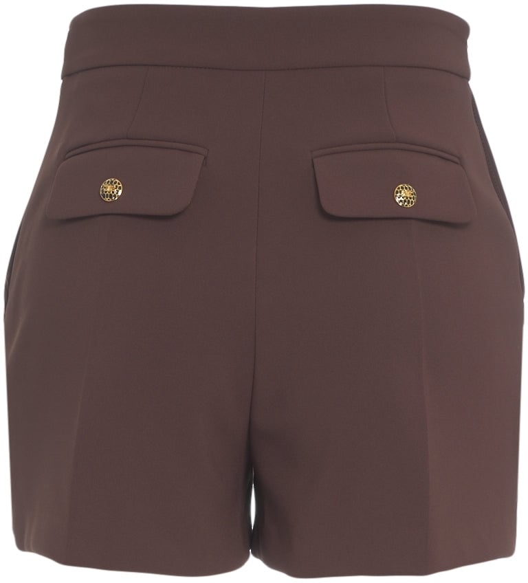 Elisabetta Franchi Shorts with chain detail Bruin