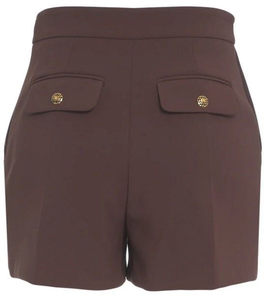 Elisabetta Franchi Trousers Brown Bruin