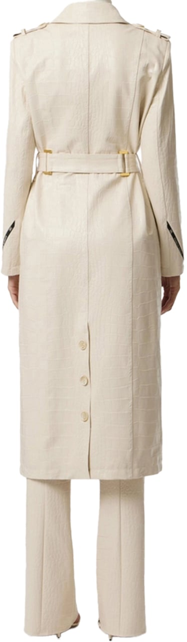 Elisabetta Franchi Coats White Wit