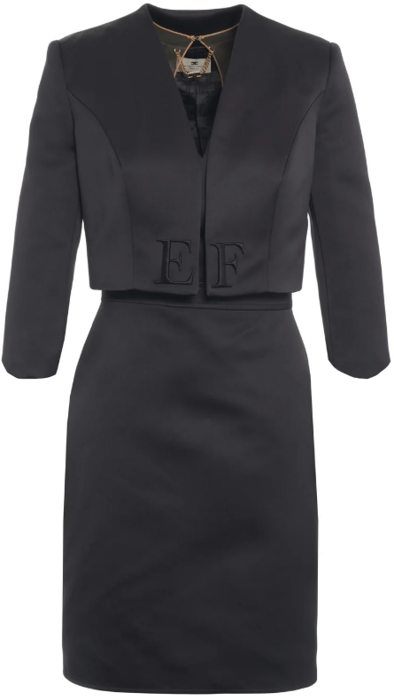 Elisabetta Franchi Dresses Black Zwart