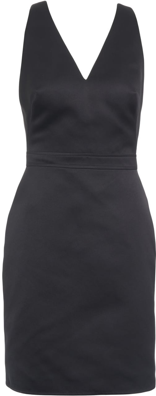 Elisabetta Franchi Midi dress with jacket Zwart