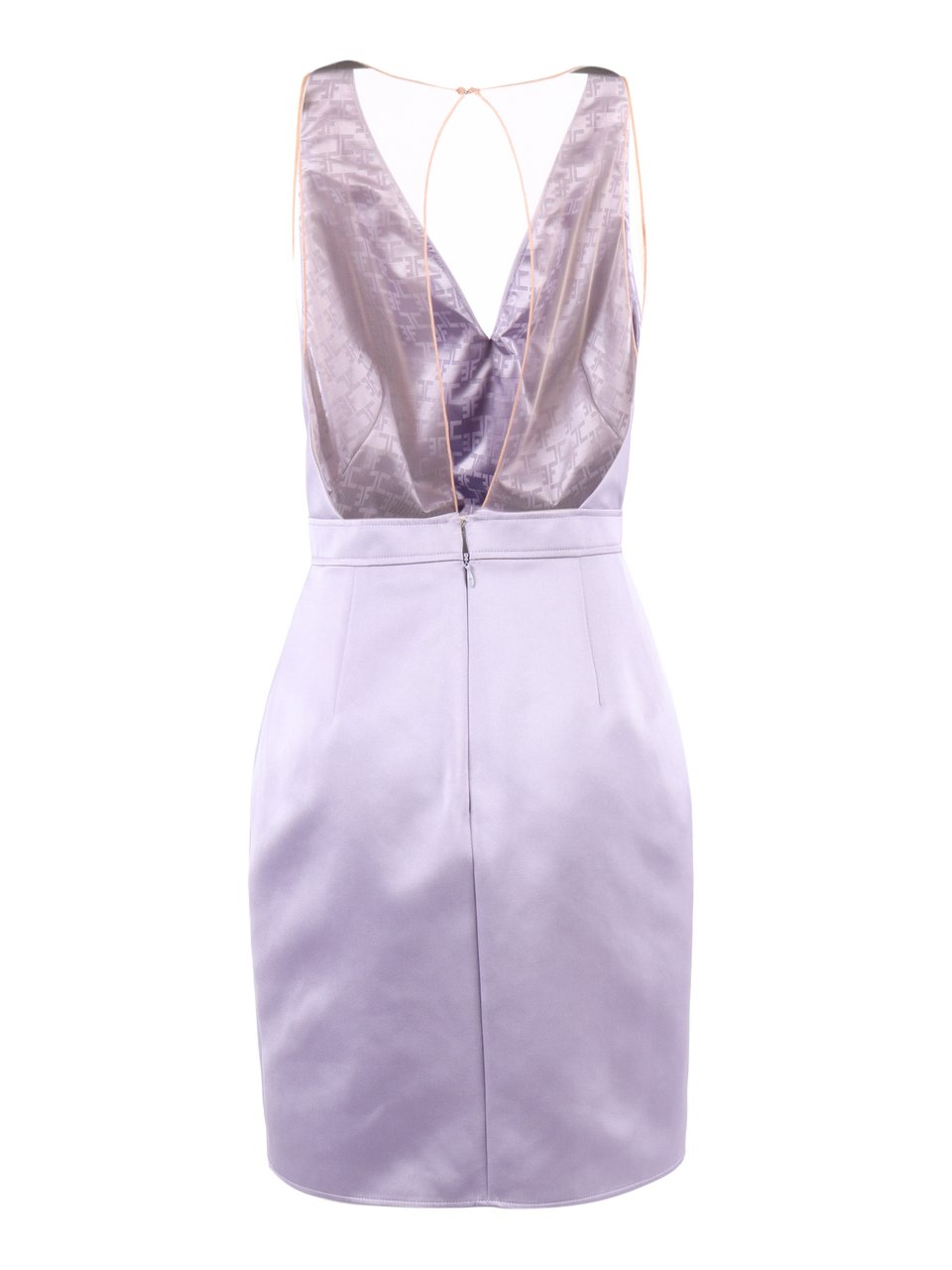 Elisabetta Franchi Sleeveless Mini Dress Jacket Set Paars