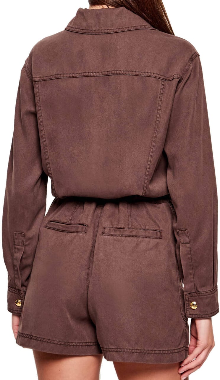 Elisabetta Franchi Trousers Brown Bruin