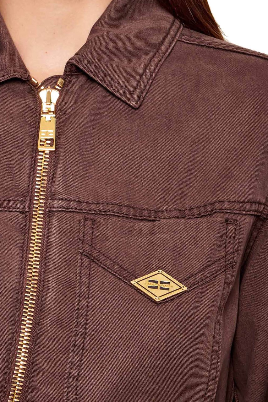 Elisabetta Franchi Trousers Brown Bruin