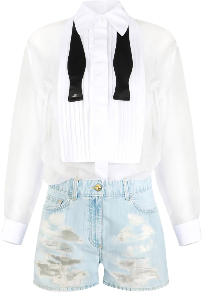 Elisabetta Franchi Dresses White Wit