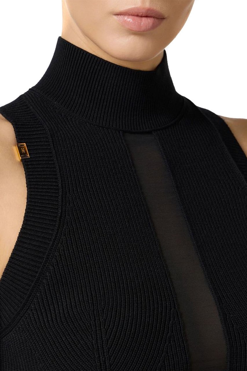 Elisabetta Franchi Tops Black Zwart