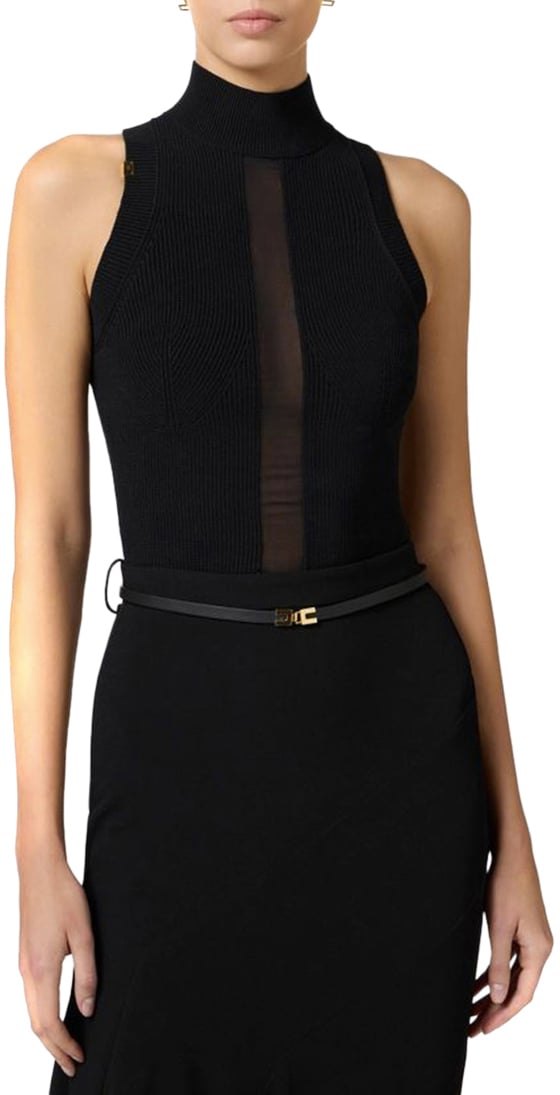 Elisabetta Franchi Elisabetta Franchi TK28S51E2110 Zwart