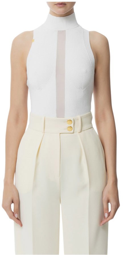 Elisabetta Franchi Tops Cyan Cyaan