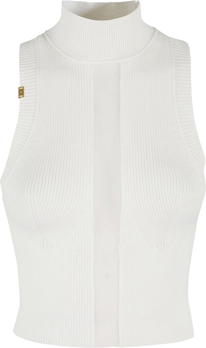 Elisabetta Franchi Tops Cyan Cyaan