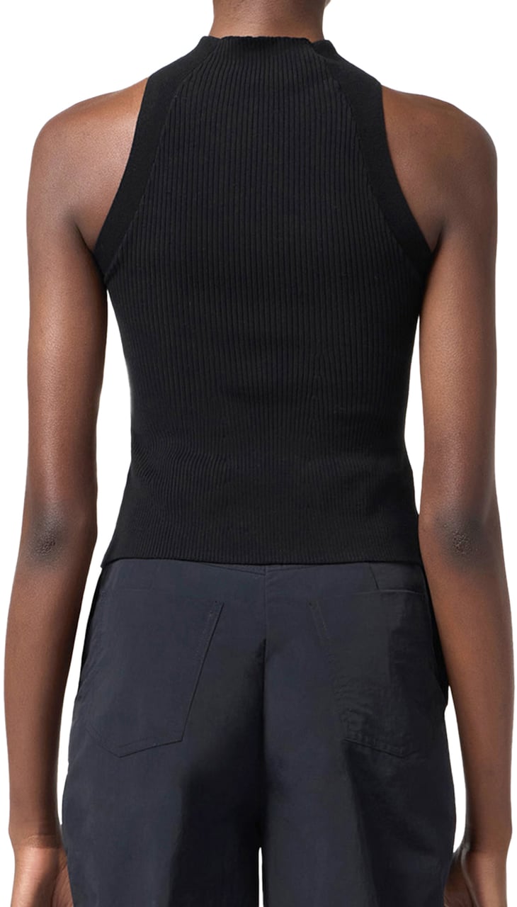 Elisabetta Franchi Top Black Zwart