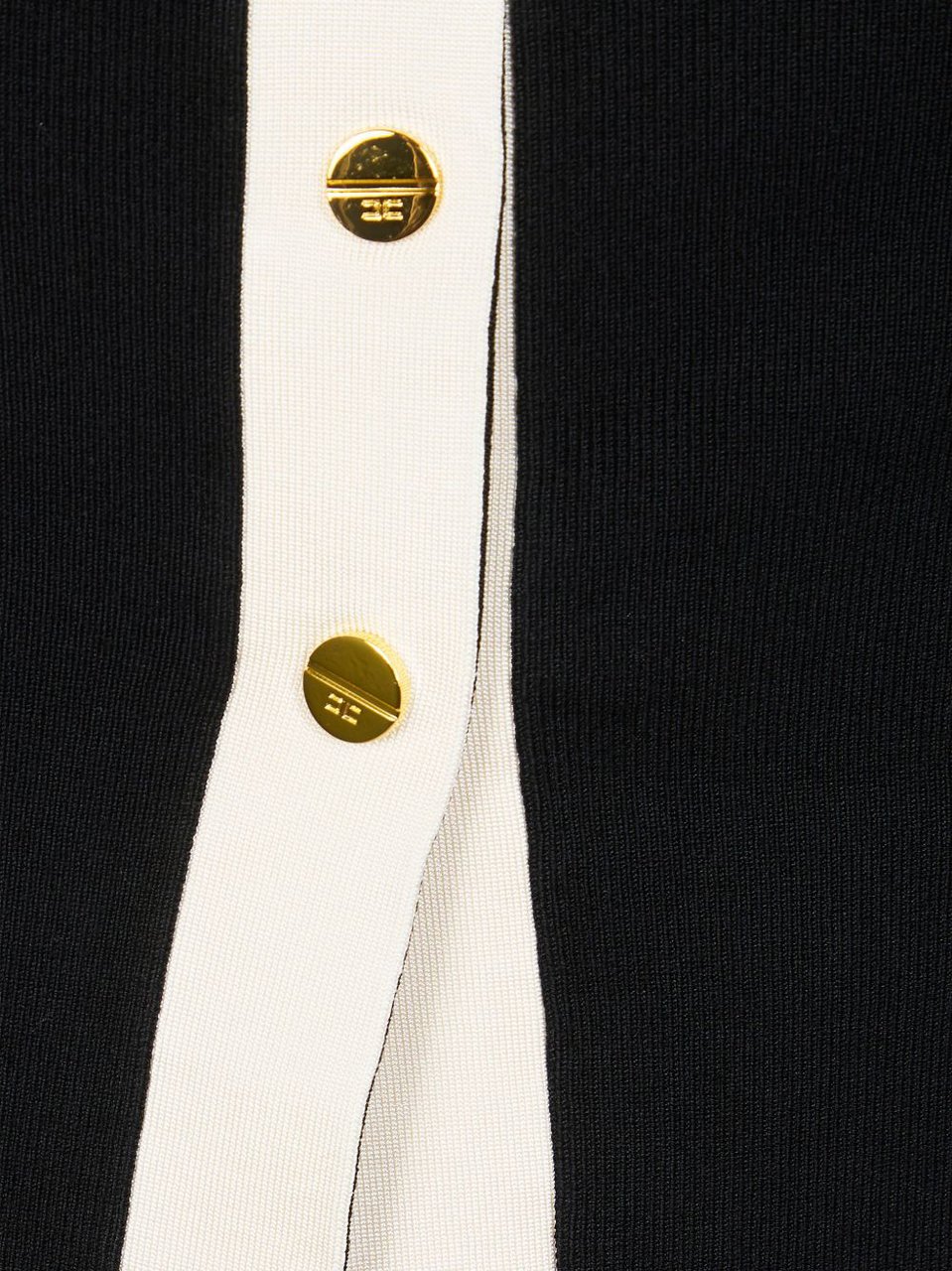 Elisabetta Franchi Top Neroburro Zwart