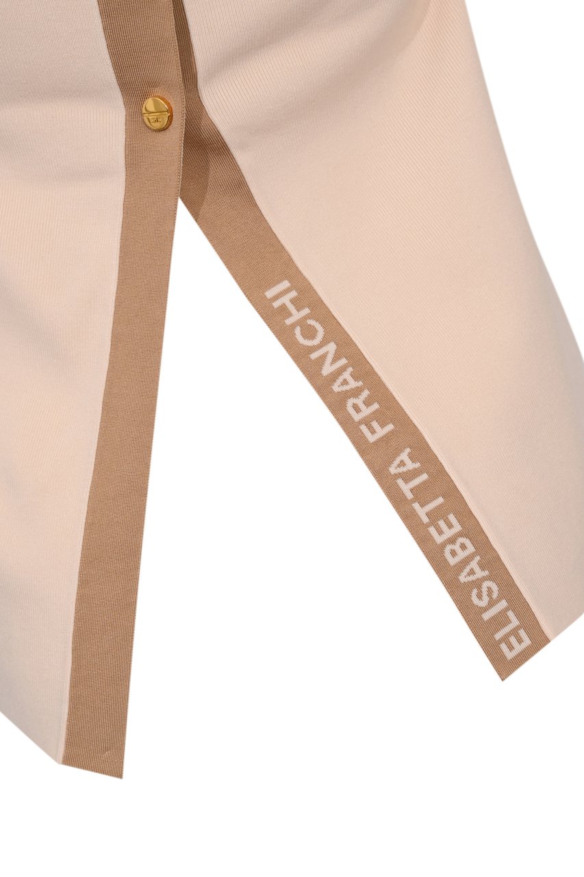 Elisabetta Franchi Top Burrocammello Bruin