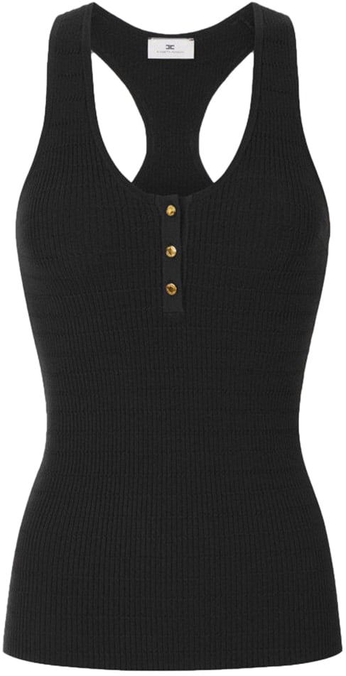 Elisabetta Franchi Tops Black Zwart