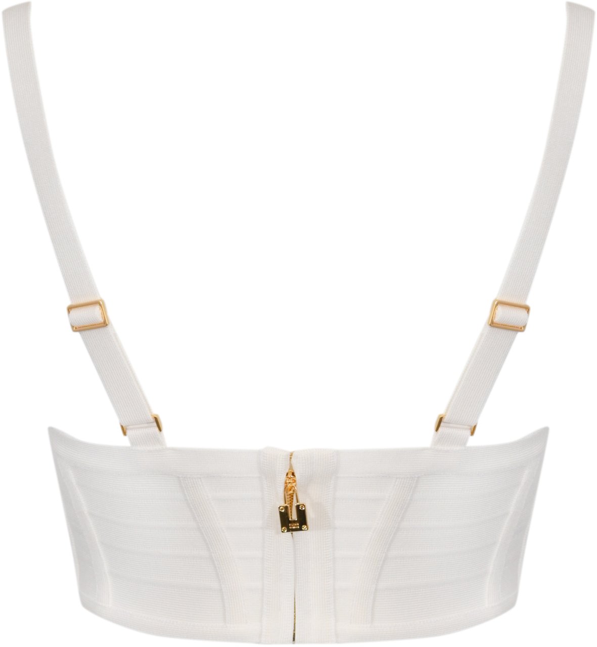 Elisabetta Franchi Top Ivory Wit