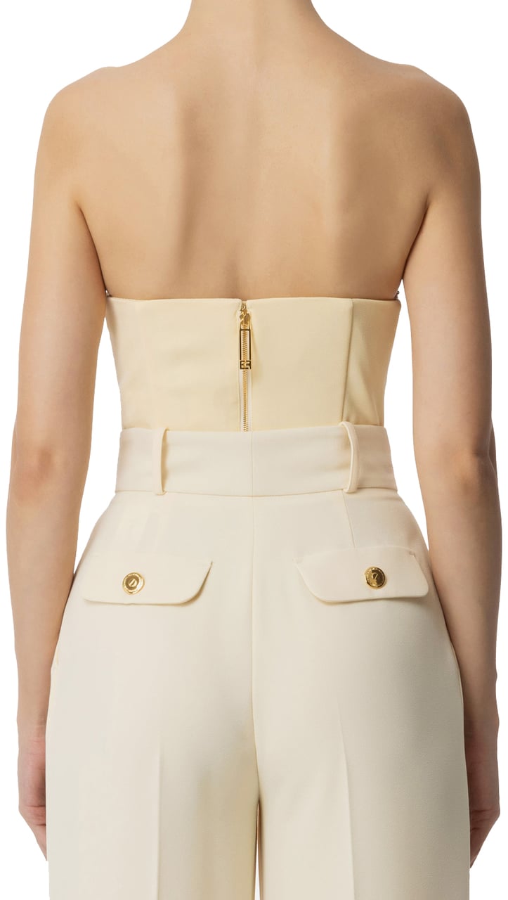 Elisabetta Franchi Top Lemonade Divers