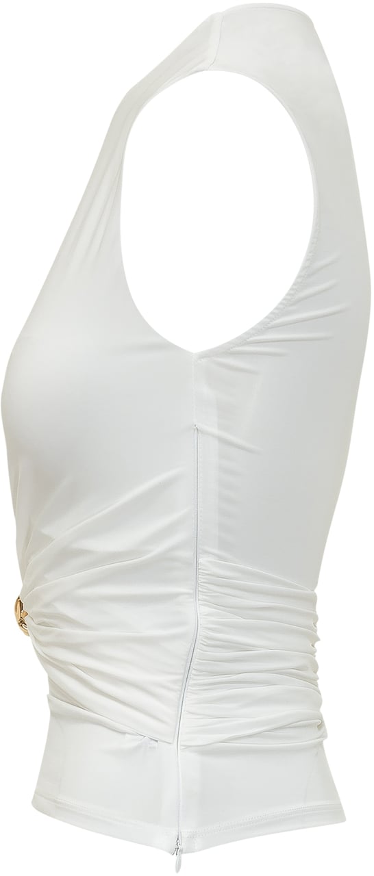 Elisabetta Franchi Top Con Nodo Wit
