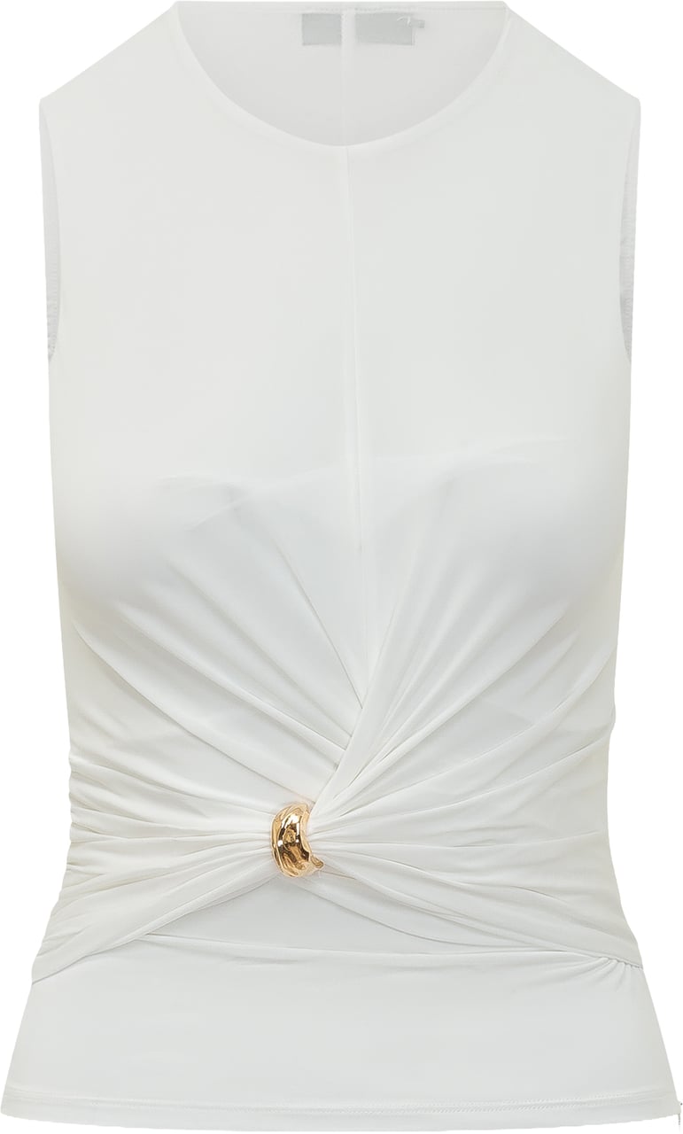 Elisabetta Franchi Top Con Nodo Wit