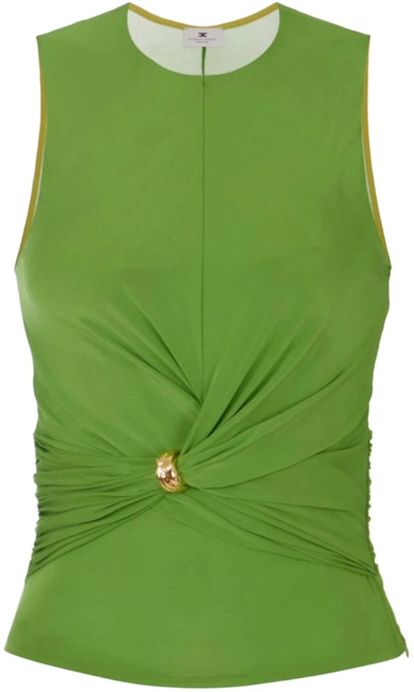 Elisabetta Franchi Top Aloe Groen