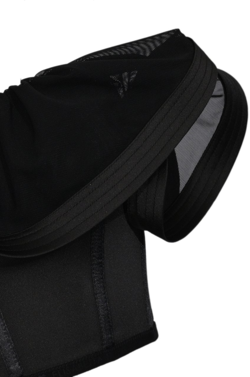 Elisabetta Franchi Top Black Zwart