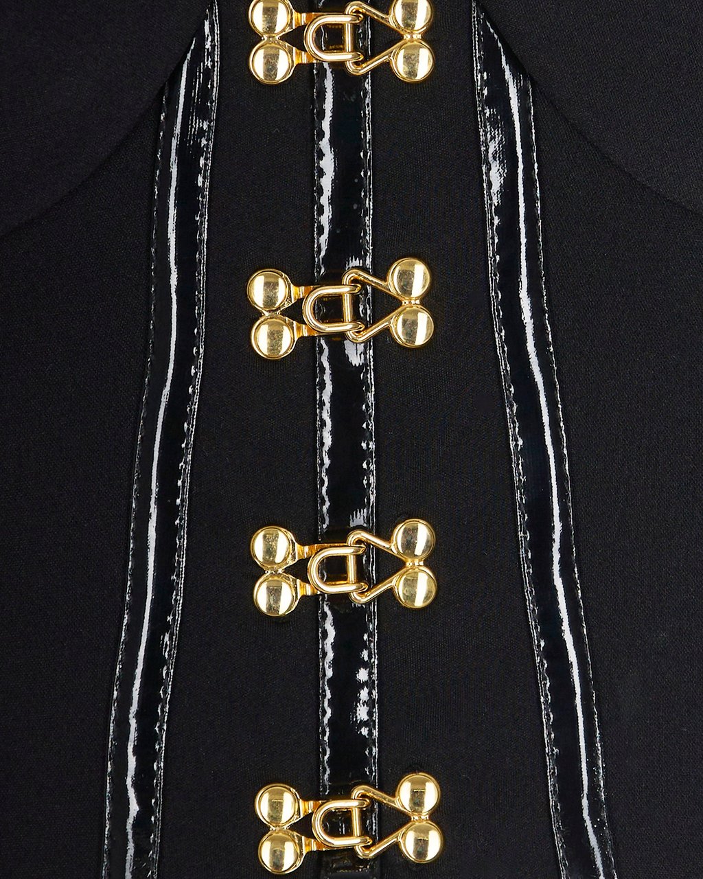 Elisabetta Franchi Top Black Zwart