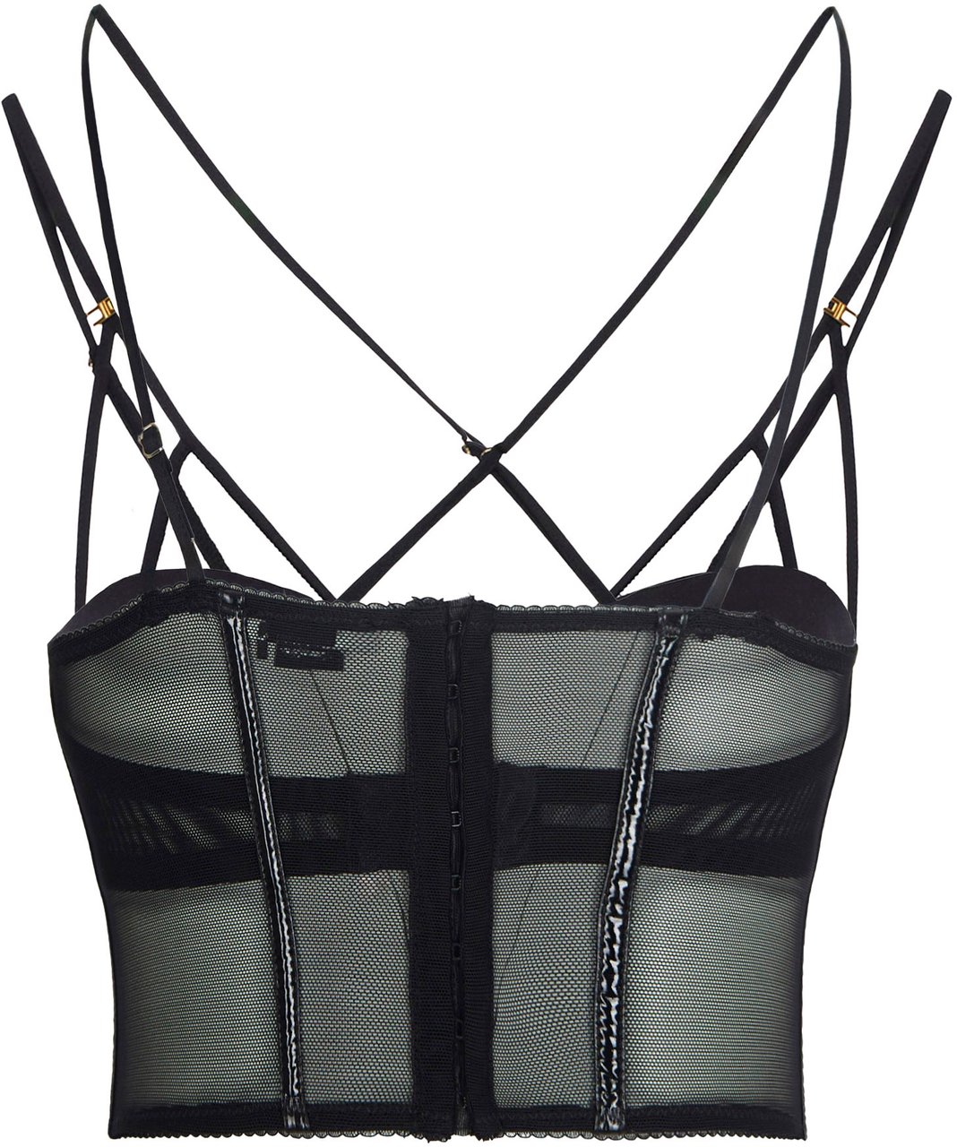 Elisabetta Franchi Top Black Zwart