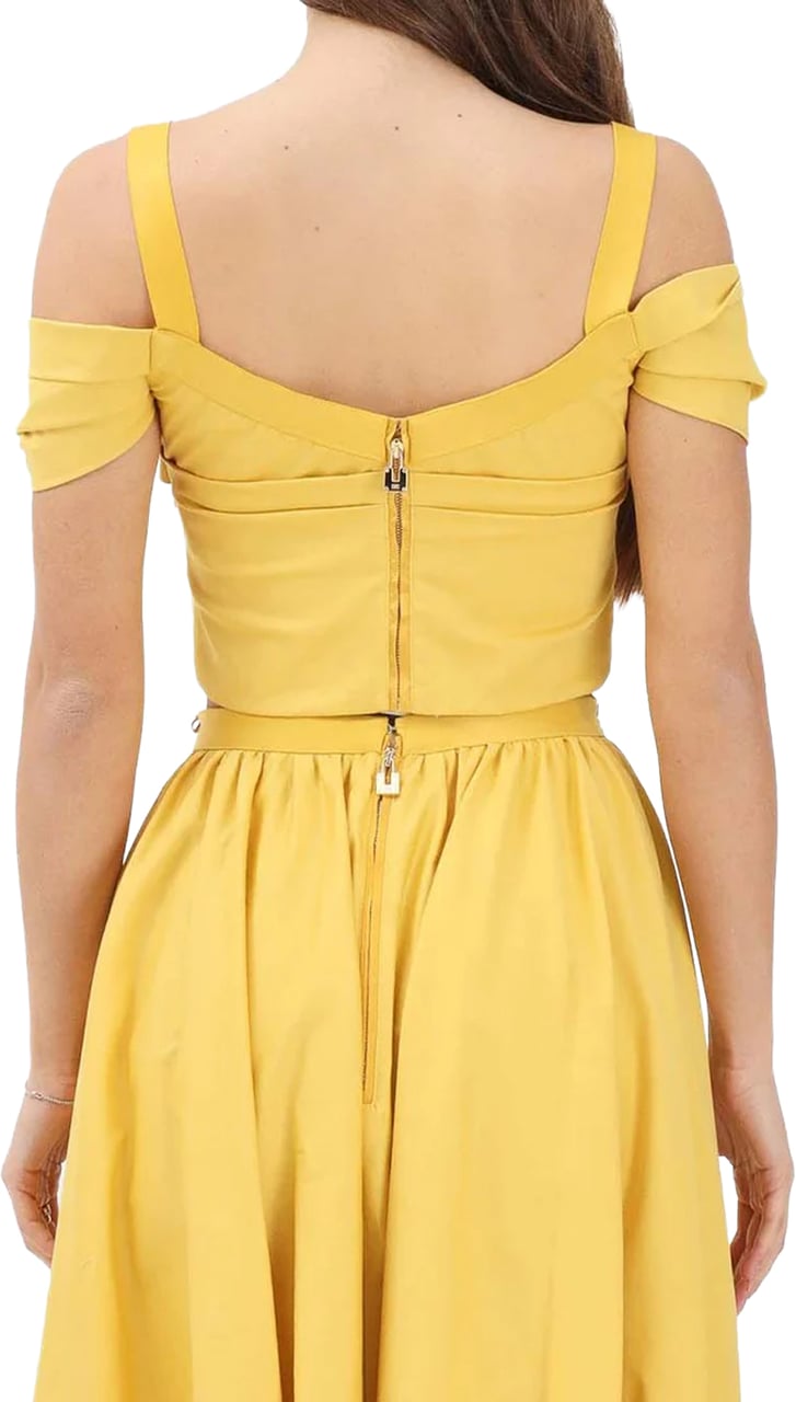 Elisabetta Franchi Top Sun Geel