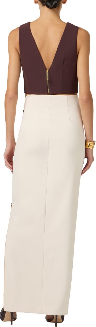 Elisabetta Franchi Top Cacao Bruin