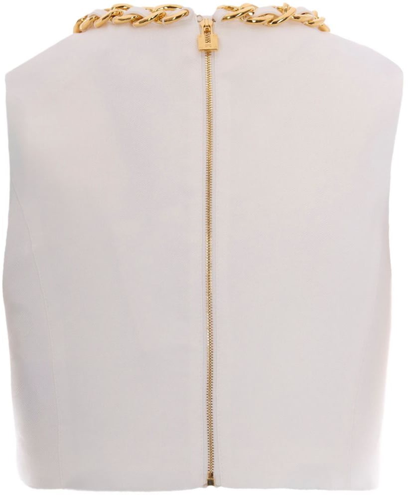 Elisabetta Franchi Top Beige Beige