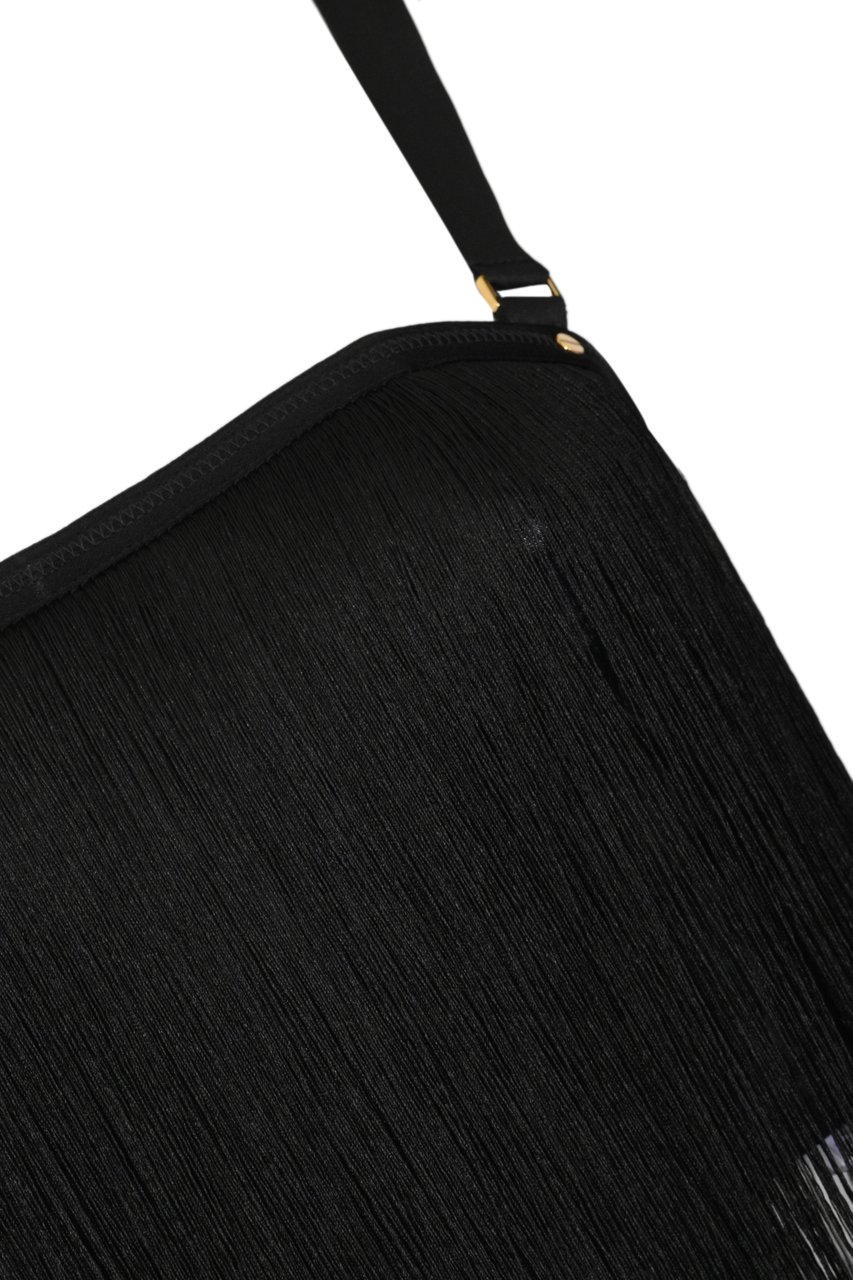 Elisabetta Franchi Top Black Zwart