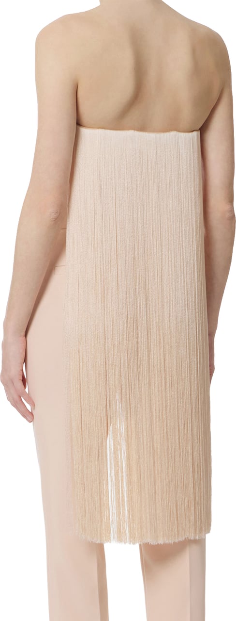 Elisabetta Franchi Top Nude Roze